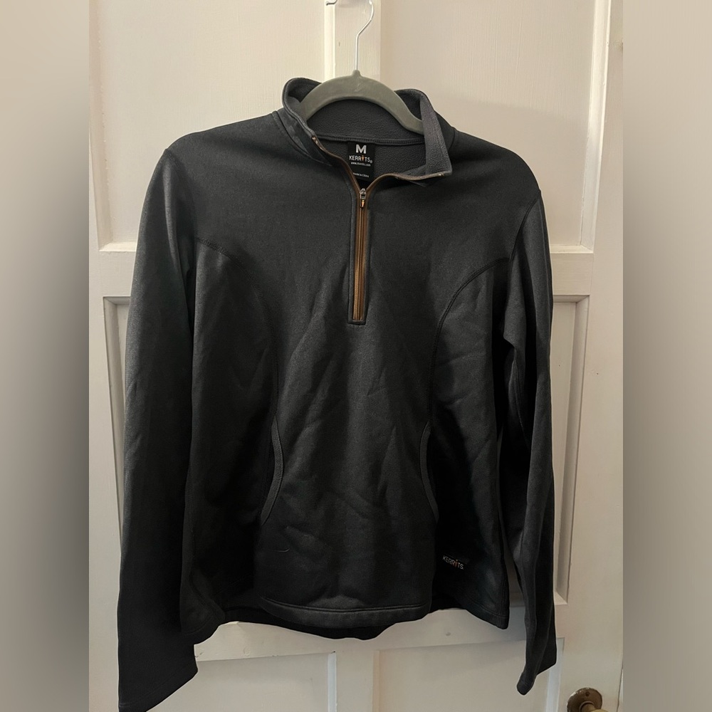 Kerrits grey winter riding shirt